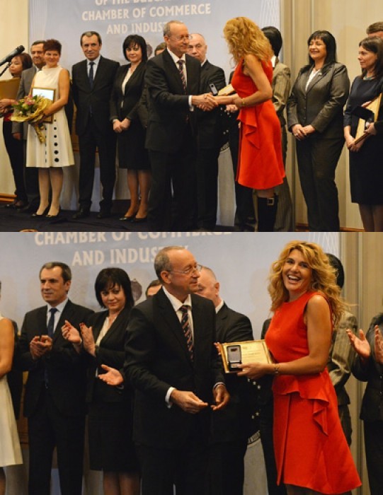 Arch. Vesela Miryanova, Awarded an Honorary Diploma